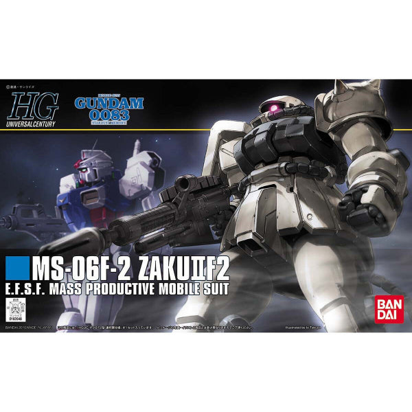 HGUC 1/144 MS-06F-2 ZAKU II F2 (EFSF Colour) 機動戰士 高達 0083 星塵的回憶 渣古 地球連邦配色