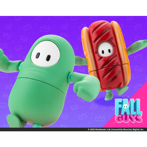 FALL GUYS  糖豆人：終極淘汰賽 Action Figure pack 03: Mint Chocolate/Hot Dog Costume