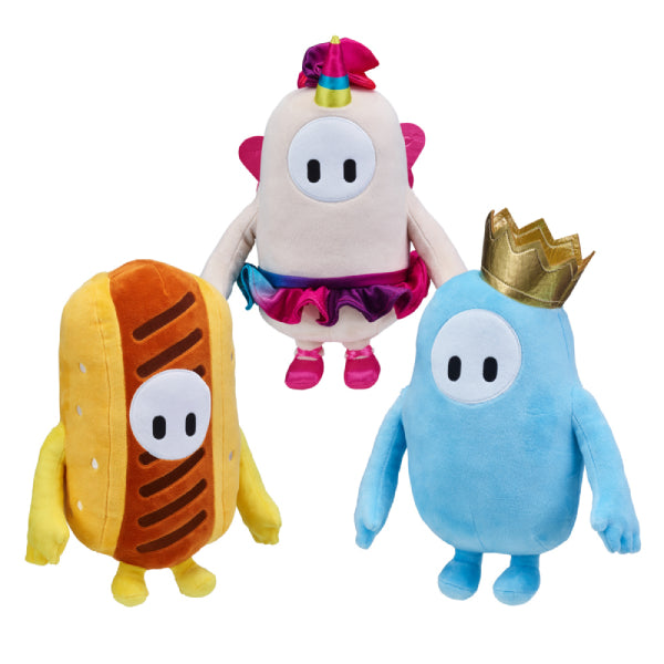 FGUYS S1 MED PLUSH series 糖豆人：終極淘汰賽 (FAIRY CORN / ORIGINAL BLUE / HOT DOG)