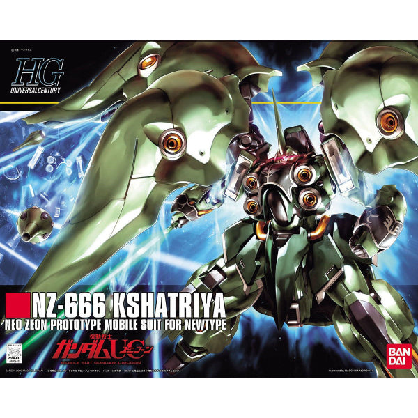 HGUC 1/144 NZ-666 KSHATRIYA 機動戰士 高達 剎帝利