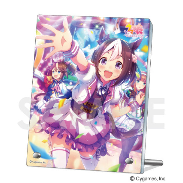 賽馬娘 Uma Musume Pretty Derby Acrylic Plate Vol.2 (Special Week / Tokai Teio / Oguri Cap / Mejiro McQueen / Sakura Bakushin O / Super Creek)