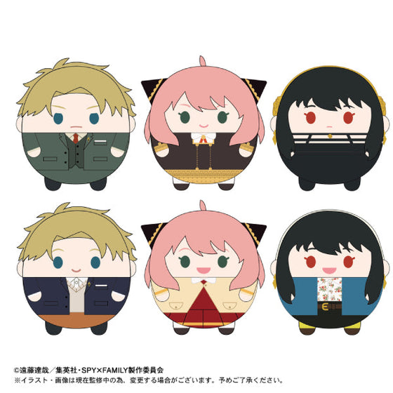 SPY x FAMILY Fluffy Kororin (Set of 6) (2023 Feb Resale ver.) 間諜家家酒 間諜過家家 安妮亞 アーニャ