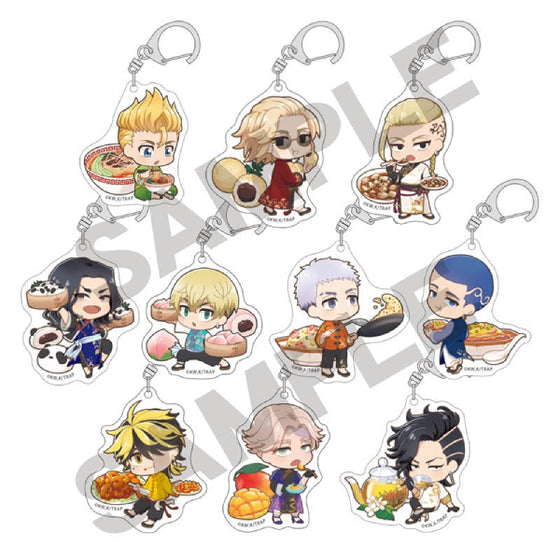 東京復仇者 Tokyo Revengers trading acrylic key chain Chara Peko Chuka (set of 10)