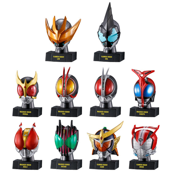 KAMEN RIDER MASK HISTORY 2 W/O RAMUNE (set of 10) 幪面超人