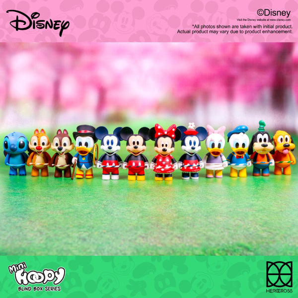 Herocross - HBB#029 7cm Hoopy series 2 Disney Classic Character Hoopy Blind Box 迪士尼 米奇 唐老鴨 史迪仔 小木偶