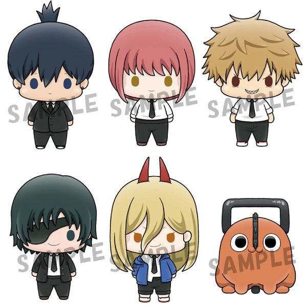 Chokorin Mascot Chainsaw Man (set of 6) 鏈鋸人 電鋸人 淀治 電次 帕瓦 瑪奇瑪 真紀真