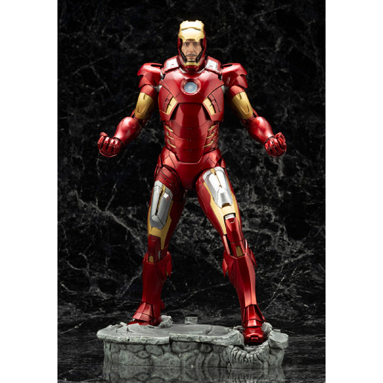 MARVEL AVENGERS MOVIE IRON MAN MARK 7 ARTFX Statue 鋼鐵奇俠