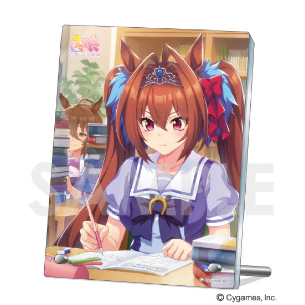 賽馬娘 Uma Musume Pretty Derby Acrylic Plate Vol.1 (Daiwa Scarlet / Mayano Top Gun / Agnes Tachyon / Eishin Flash / Nishino Flower / Nice Nature)