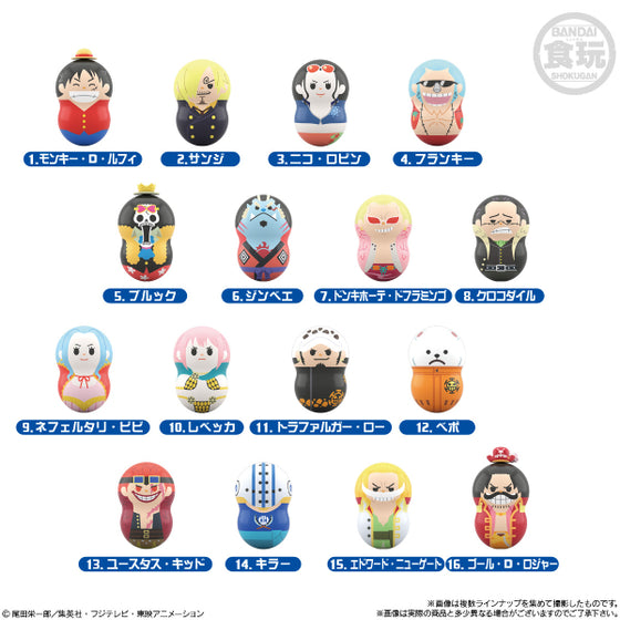 COO'NUTS ONE PIECE 2 W/O GUM (box of 14 packs) 海賊王 不倒翁