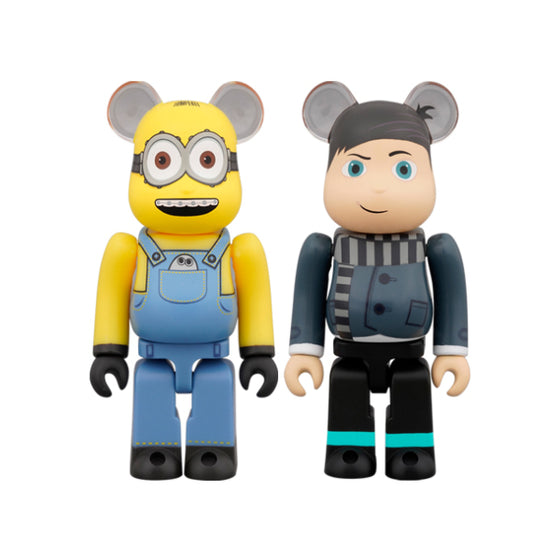 BE＠RBRICK OTTO & YOUNG GRU 100％ 2PACK 迷你兵團