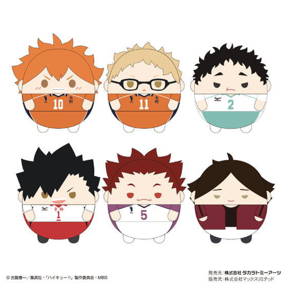 Haikyu !! 排球少年 Fluffy Kororin 5 (set of 6)