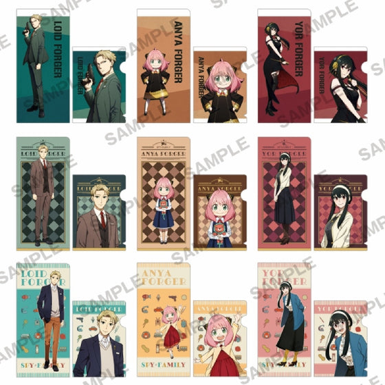 Spy x Family Mini File Collection (Set of 9 packs) 間諜家家酒