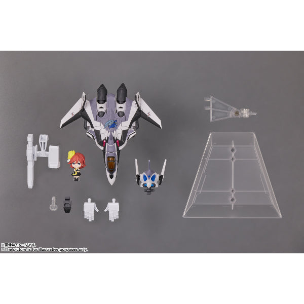 TINY SESSION VF-31J SIEGFRIED (HAYATE USE with FREYJA / MESSER USE with KANAME) 超時空要塞 齊格菲 (疾風機 / 梅薩機)