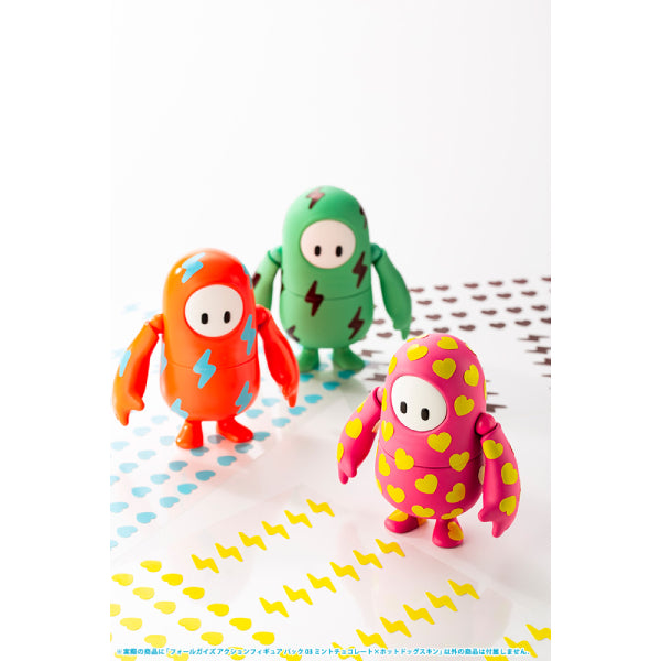 FALL GUYS  糖豆人：終極淘汰賽 Action Figure pack 03: Mint Chocolate/Hot Dog Costume