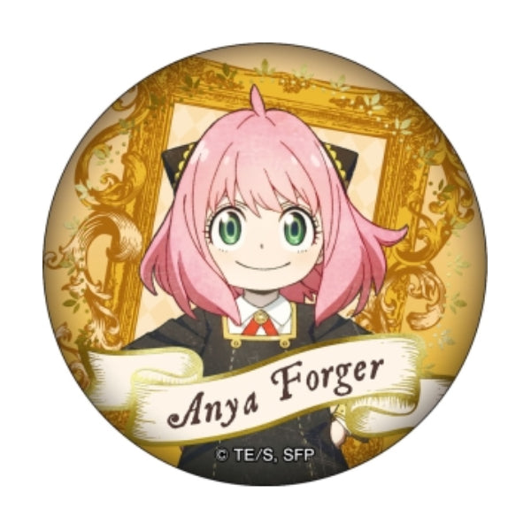 SPY×FAMILY Vintage Series Foil Stamping Can Badge (set of 6) 間諜家家酒 間諜過家家