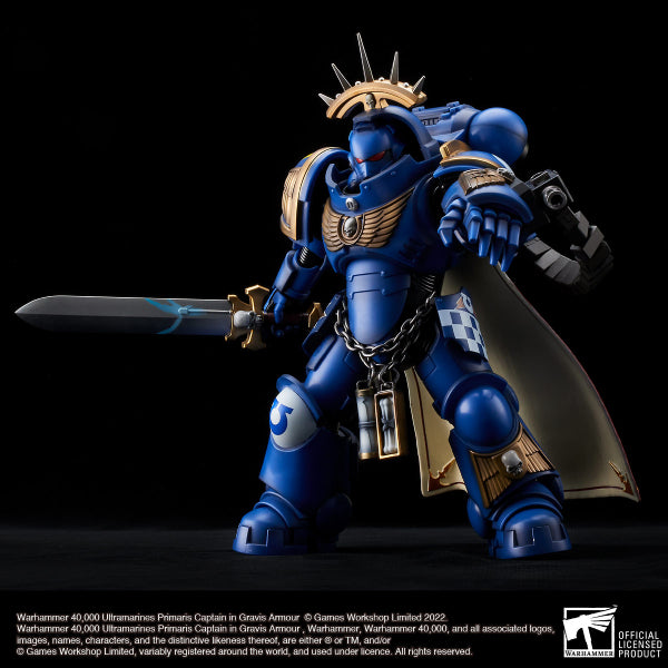 WARHAMMER 40,000 ULTRAMARINES PRIMARIS CAPTAIN IN GRAVIS ARMOUR 戰鎚40K