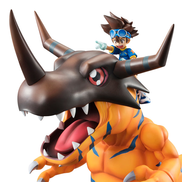 G.E.M. series Digimon Adventure Greymon & Taichi Yagami (repeat) 數碼暴龍