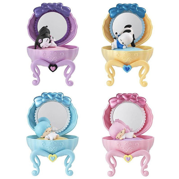 SANRIO CHARACTERS SHELL DRESSER 3 (set of 4)