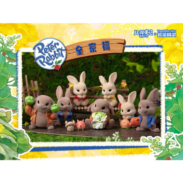 Dodowo - DDW#013 PETER RABBIT 2 (set of 6) 比得兔 彼得兔 蔬菜精靈