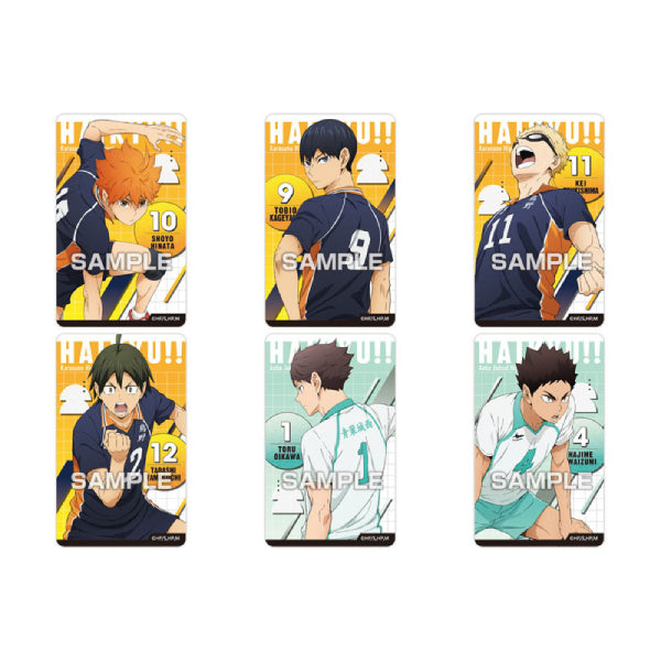 Haikyu !! Deco sticker 3 with gum [1 BOX 20 packs] 排球少年