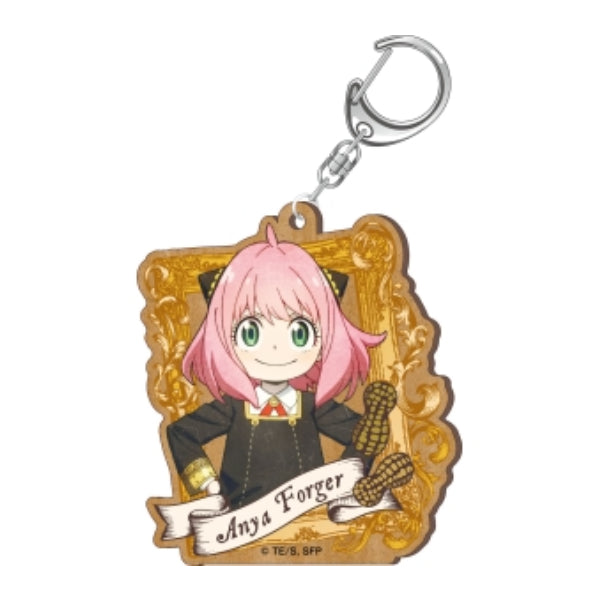 SPY×FAMILY Vintage Series Wood Plate Keychain (6 variants) 間諜家家酒 間諜過家家