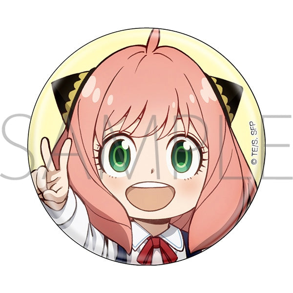 TV Anime "SPY x FAMILY" Main Visual Anya Can Badge Collection (12 variants) 間諜家家酒 間諜過家家 安妮亞 アーニャ