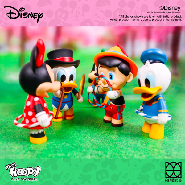 Herocross - HBB#029 7cm Hoopy series 2 Disney Classic Character Hoopy Blind Box 迪士尼 米奇 唐老鴨 史迪仔 小木偶