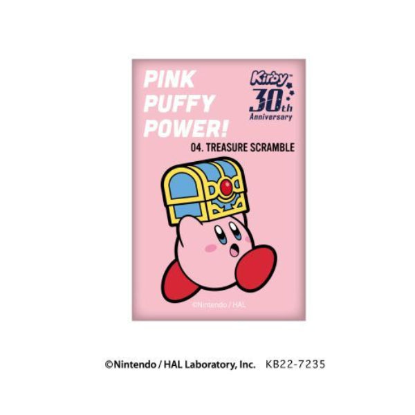星之卡比 Kirby's Dream Land 30th Square Can Badge (set of 10)