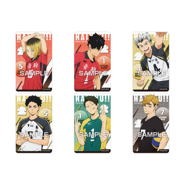 Haikyu !! Deco sticker 3 with gum [1 BOX 20 packs] 排球少年