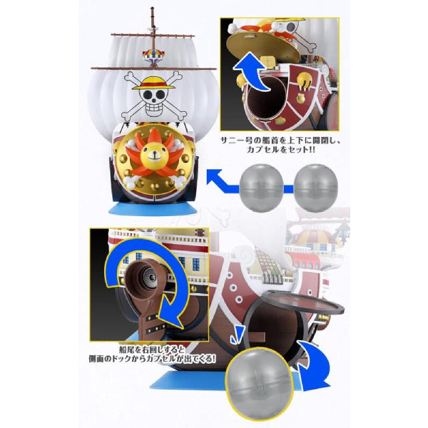 ONE PIECE 海賊王 ONEPI NO MI Thousand Sunny Gashapon