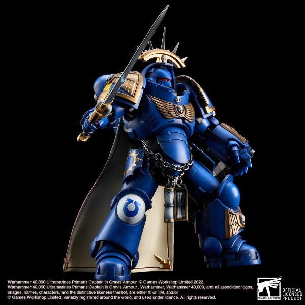 WARHAMMER 40,000 ULTRAMARINES PRIMARIS CAPTAIN IN GRAVIS ARMOUR 戰鎚40K