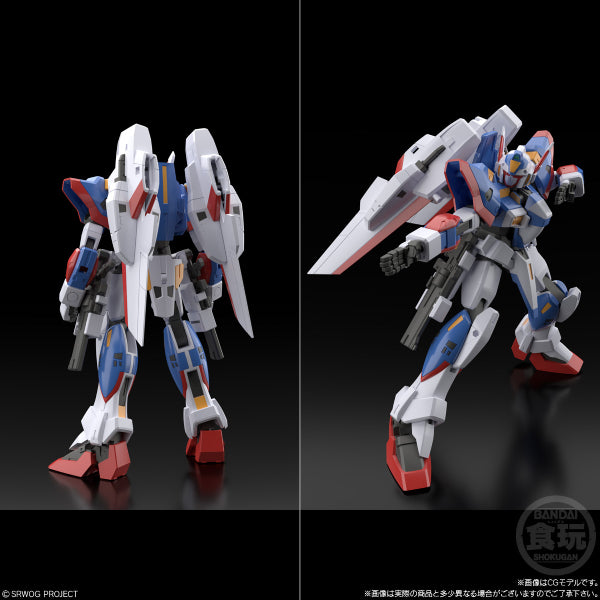 SMP [SHOKUGAN MODELING PROJECT] SUPER ROBOT WARS OG R-1 & R-GUN W/O GUM 超級機械人大戰OG