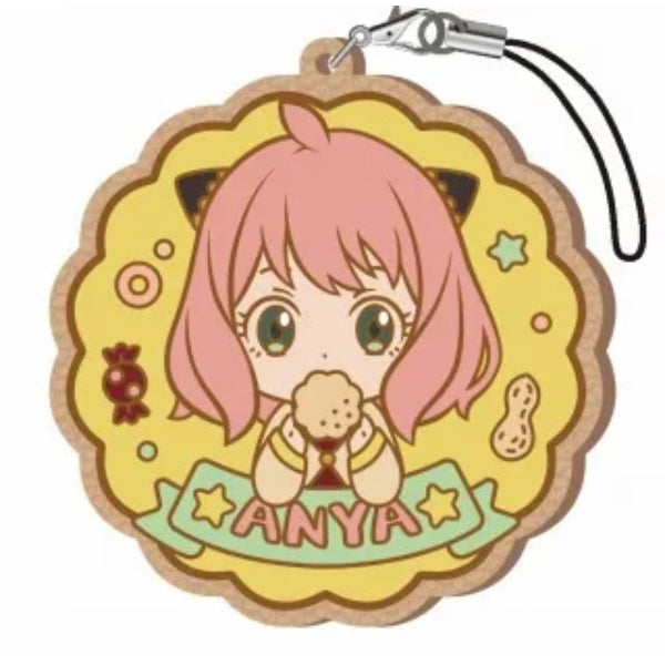 SPY×FAMILY Cookie Rubber Mascot (set of 6) 間諜家家酒 間諜過家家 安妮亞 アーニャ