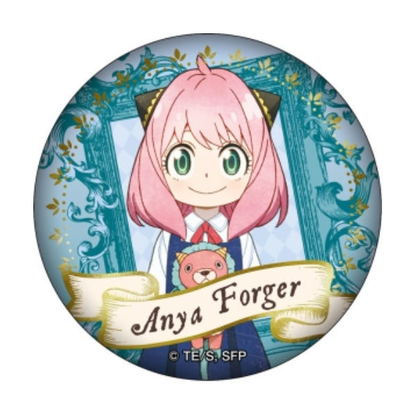 SPY×FAMILY Vintage Series Foil Stamping Can Badge (set of 6) 間諜家家酒 間諜過家家