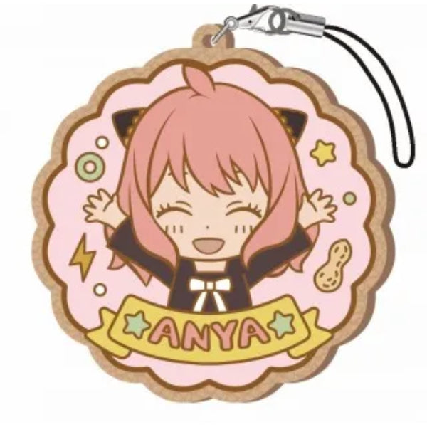 SPY×FAMILY Cookie Rubber Mascot (set of 6) 間諜家家酒 間諜過家家 安妮亞 アーニャ