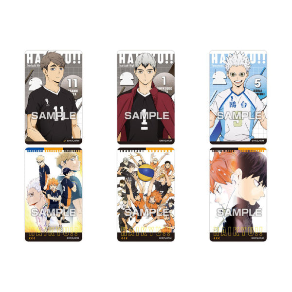 Haikyu !! Deco sticker 3 with gum [1 BOX 20 packs] 排球少年