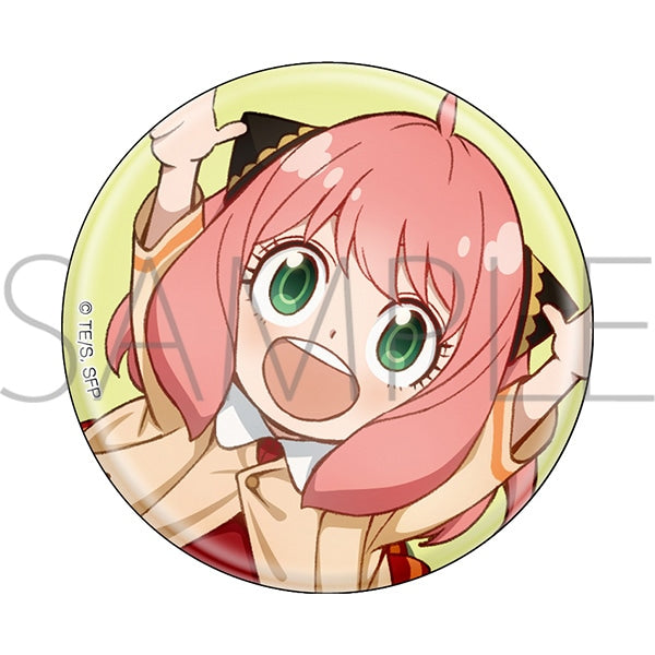 TV Anime "SPY x FAMILY" Main Visual Anya Can Badge Collection (12 variants) 間諜家家酒 間諜過家家 安妮亞 アーニャ