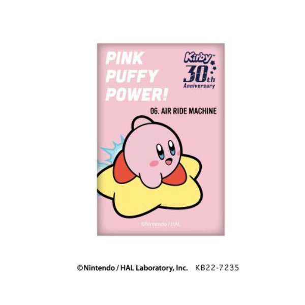 星之卡比 Kirby's Dream Land 30th Square Can Badge (set of 10)