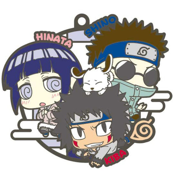 Rubber Mascot Buddycolle NARUTO three-man cell! (repeat) 火影忍者 (box of 6)