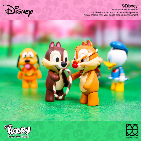 Herocross - HBB#029 7cm Hoopy series 2 Disney Classic Character Hoopy Blind Box 迪士尼 米奇 唐老鴨 史迪仔 小木偶