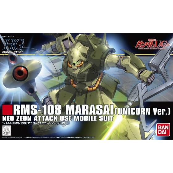 HGUC 1/144 RMS-108 MARASAI (UNICORN VER) 機動戰士 高達 姆力沙