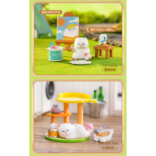 Pop Mart - Vivi Cat Courtyard Series Prop