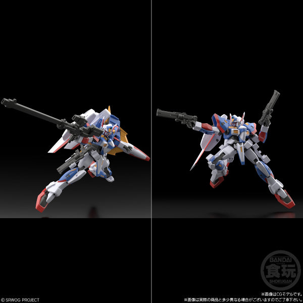 SMP [SHOKUGAN MODELING PROJECT] SUPER ROBOT WARS OG R-1 & R-GUN W/O GUM 超級機械人大戰OG