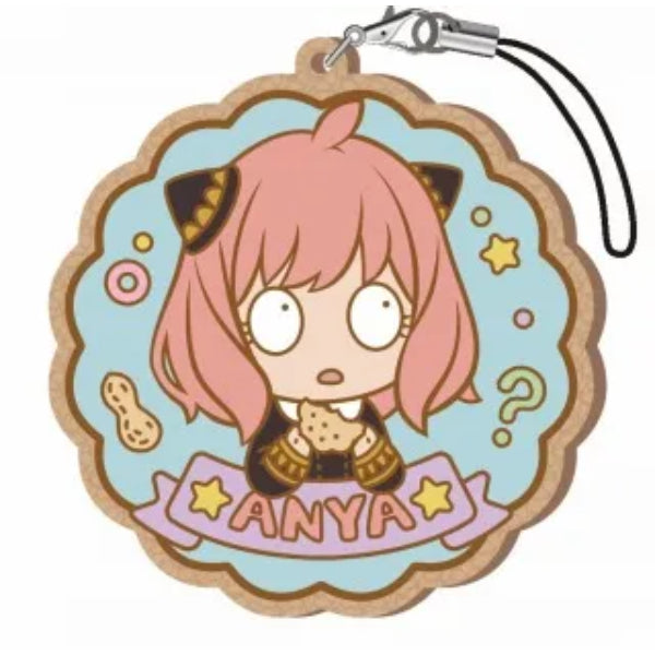 SPY×FAMILY Cookie Rubber Mascot (set of 6) 間諜家家酒 間諜過家家 安妮亞 アーニャ