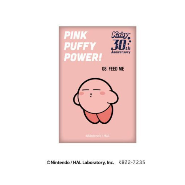 星之卡比 Kirby's Dream Land 30th Square Can Badge (set of 10)