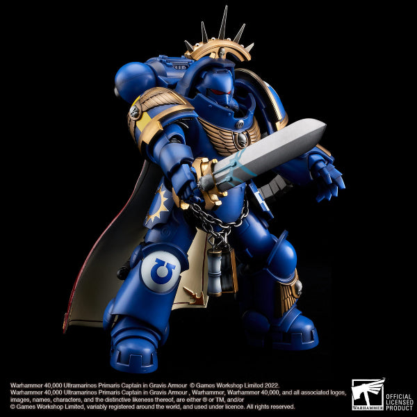 WARHAMMER 40,000 ULTRAMARINES PRIMARIS CAPTAIN IN GRAVIS ARMOUR 戰鎚40K