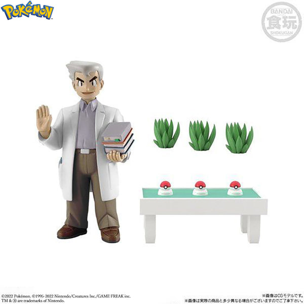POKEMON SCALE WORLD KANTO REGION PROFESSOR OAK SET (2024 Nov resales ver.) 寵物小精靈 寶可夢 關都地區 大木博士