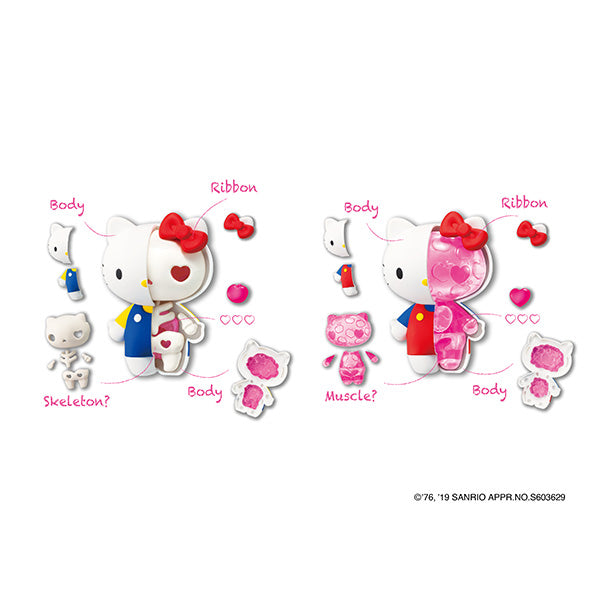 KAITAI FANTASY KITTY & MY MELODY (set of 4)