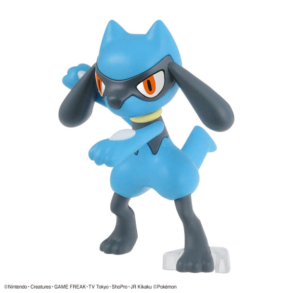 Pokemon Plastic Model Collection 44 Select Series Riolu & Lucario 寵物小精靈 寶可夢 利奧路 路卡利奧