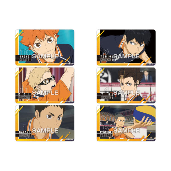 Haikyu !! Deco sticker 3 with gum [1 BOX 20 packs] 排球少年